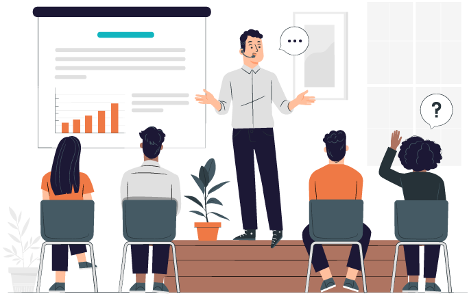 Présentation pour présenter des graphiques