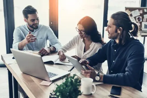 Réunion d'entreprise